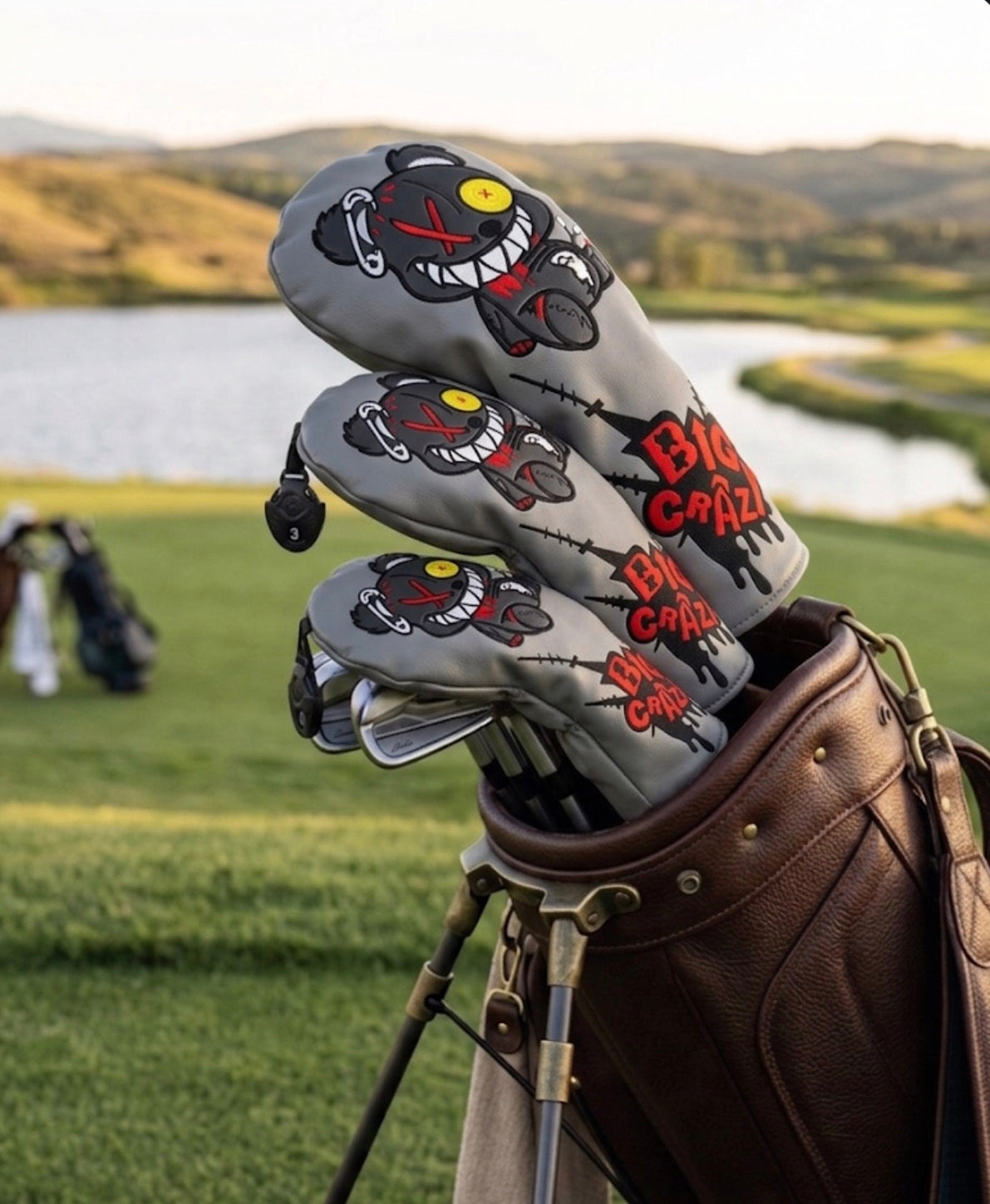 CRAZY TEDDY BEAR DRIVER HEADCOVER