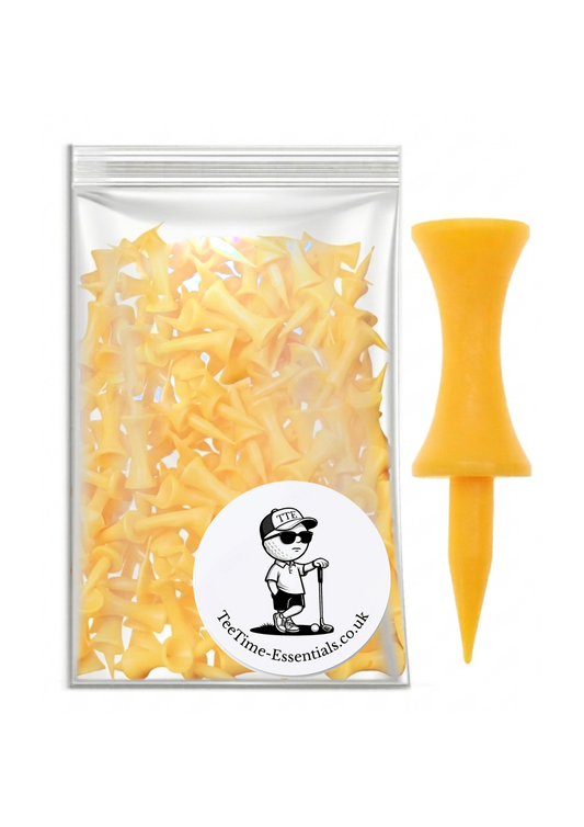 45mm Yellow Golf Castle Tee