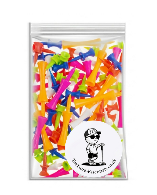Castle Golf Tees Plastic Tee Multipack (120 Pack)