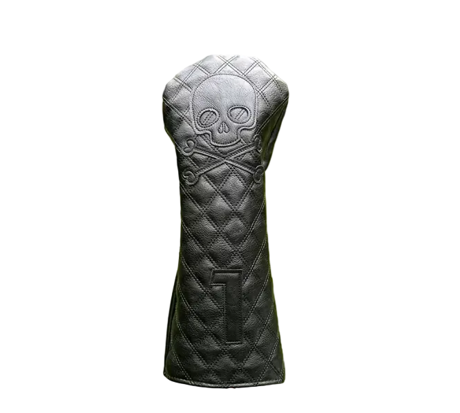 PREMIUM BLACK SKULL HEADCOVER