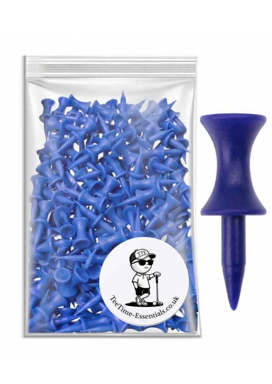 38mm Blue Golf Castle Tee