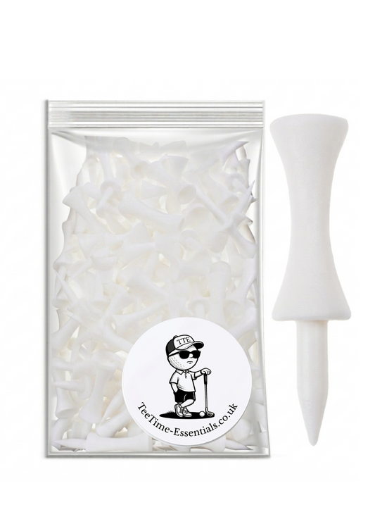 51mm White Golf Castle Tee