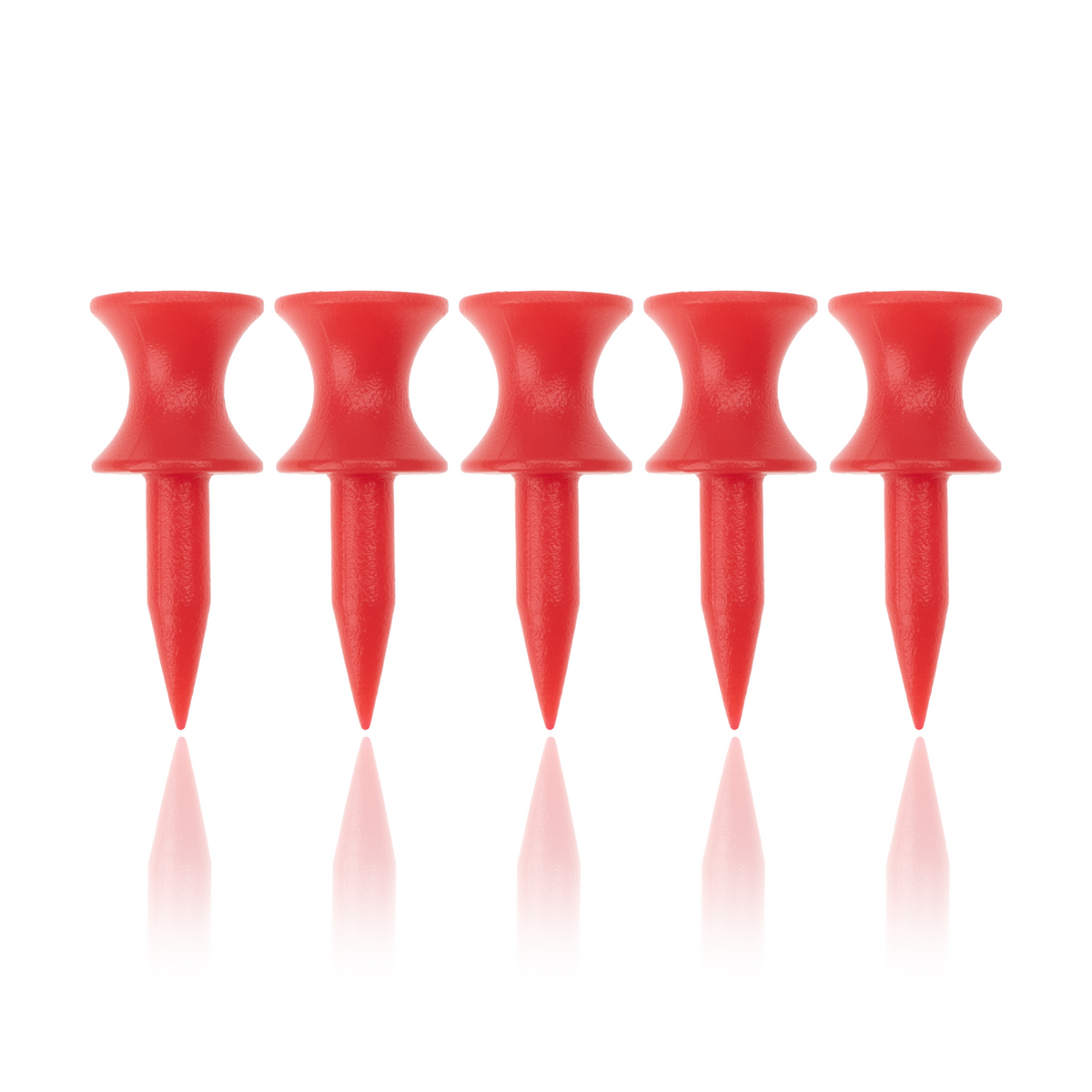 32mm Red Golf Castle Tee