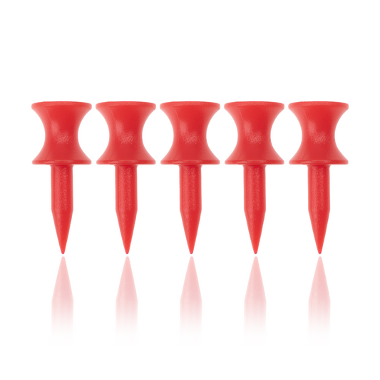 32mm Red Golf Castle Tee