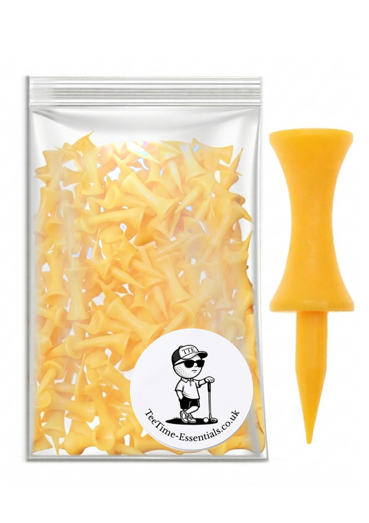 45mm Yellow Golf Castle Tee