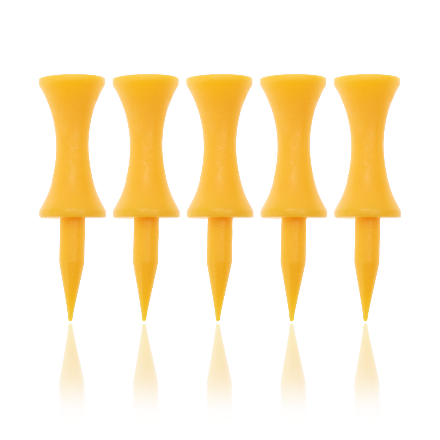 45mm Yellow Golf Castle Tee