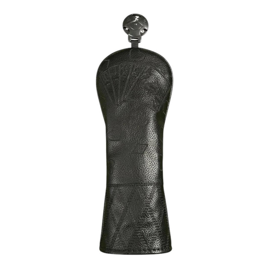 POKER CARDS BLACK HYRBID HEADCOVER