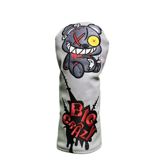CRAZY TEDDY BEAR HEADCOVER