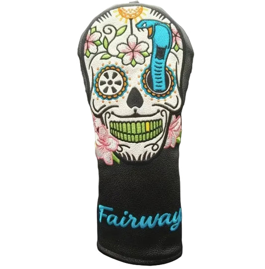 SKULL SNAKE FAIRWAY WOOD HEADCOVER